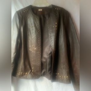Reba - Leather Jacket - Large